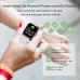 Smart Watch, 1.69'' Smartwatch for Android Phones and iOS Phones Compatible with iPhone Samsung, IP68 Waterproof Fitness Tracker with Heart Rate and Sleep Monitor Smart Watches for Men Women
